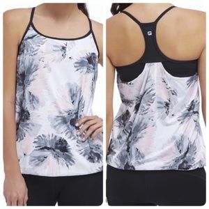 Fabletics Norwalk Tank in Seashell Bloom